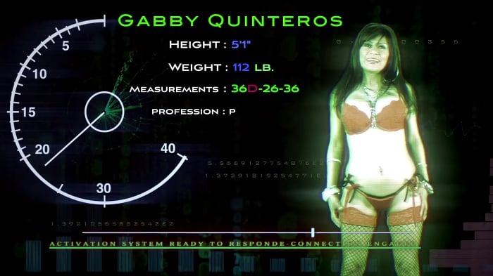 Gabby Quinteros in Gabby's Fan