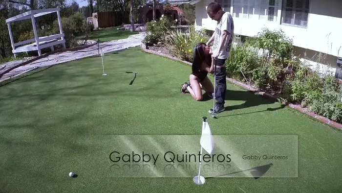 Gabby Quinteros in Gaby Quinteros Golf Time