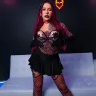 Luna Legend in 'Tattooed Goth Luna Legend Takes Two Cocks And Cumshots'